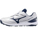 ミズノMIZUNO野球トレーニングシューズクッションレボダイアトレーナーホワイト×ネイビー11GT2525-14ベルクロマジックテープ