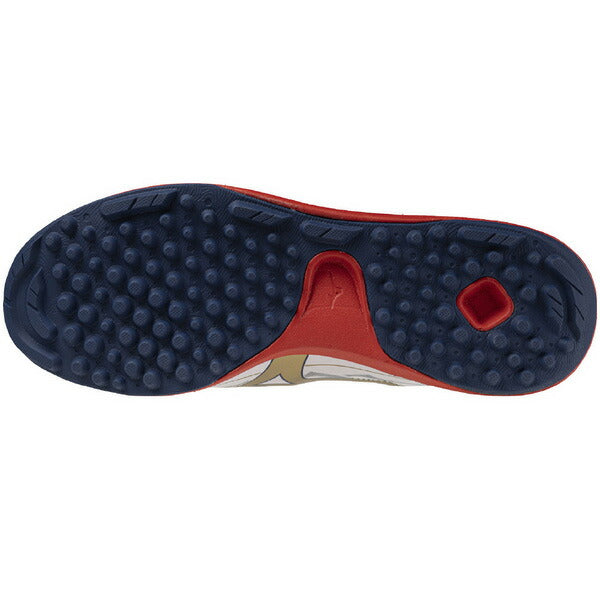 ミズノMIZUNO野球トレーニングシューズクッションレボダイアトレーナーホワイト×ゴールド11GT2525-42ベルクロマジックテープ