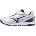 ミズノMIZUNO野球ジュニアトレーニングシューズクッションレボダイヤトレーナーJr子供ホワイト×ネイビー11GT2527-14