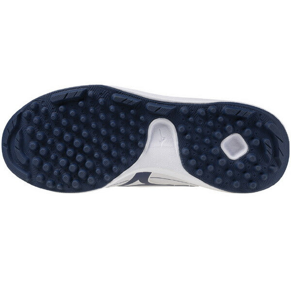 ミズノMIZUNO野球ジュニアトレーニングシューズクッションレボダイヤトレーナーJr子供ホワイト×ネイビー11GT2527-14