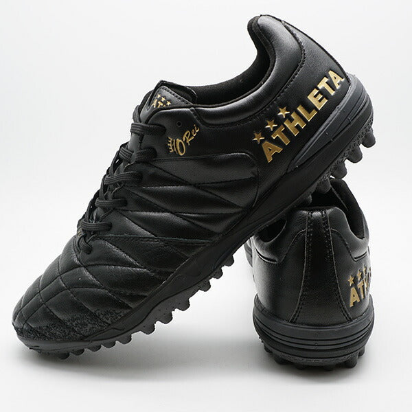【ショップ限定エントリーでさらに+9倍】O-ReiTreinamentoA005アスレタATHLETA12007-7058ブラック×ゴールドサッカートレーニングシューズ
