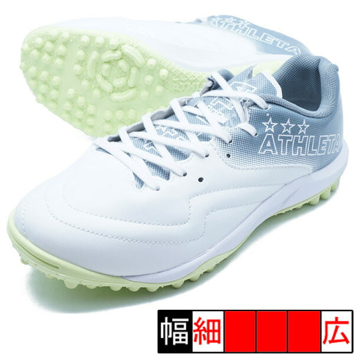 Gene2MTアスレタATHLETA12015J-10ホワイトジュニアサッカートレーニングシューズ