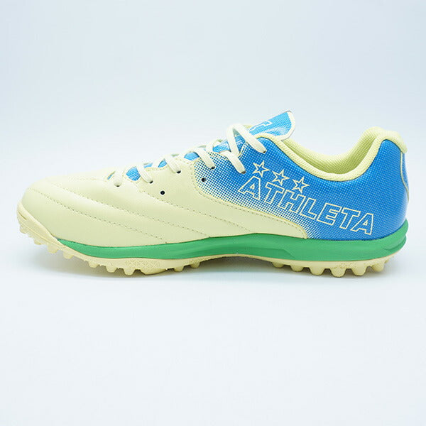 Gene2MTアスレタATHLETA12015J-29イエロージュニアサッカートレーニングシューズ