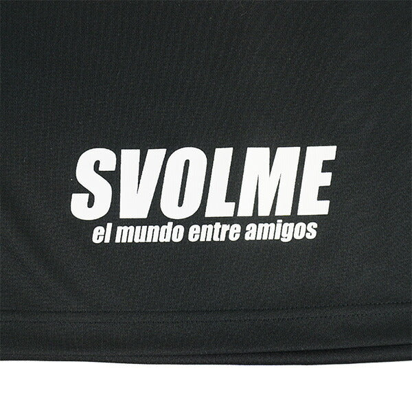 【ネコポス送料無料】スボルメSVOLMEシンプルロゴプラT1221-92600サッカーフットサルプラクティスシャツ半袖練習着メンズ