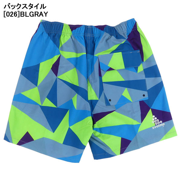 【ショップ限定エントリーでさらに+9倍】【ネコポス送料無料】スボルメSVOLMEパッチワーク水陸両用パンツ1232-15502サッカーフットサルカジュアルハーフパンツ撥水メンズ