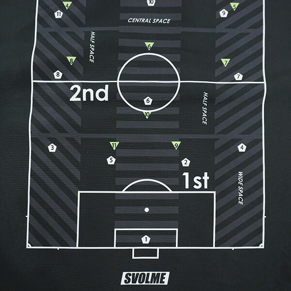 【ショップ限定エントリーでさらに+9倍】【ネコポス送料無料】スボルメSVOLMEフィールドジムサック1233-18729サッカーフットサルナップサックジムサック48×40cm