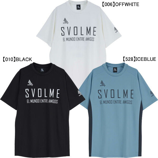 【ショップ限定エントリーでさらに+9倍】【ネコポス送料無料】スボルメSVOLMEFBTRトップ25SDG1251-36000サッカーフットサルプラクティスシャツ半袖練習着メンズ