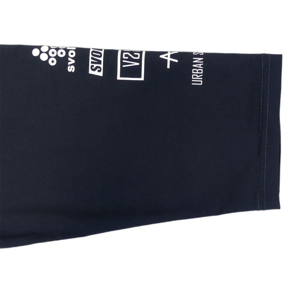 【ショップ限定エントリーでさらに+9倍】スボルメSVOLMEDRYストレッチミラーロゴ七分シャツ1251-37300サッカーフットサルカジュアル七分袖練習着メンズ