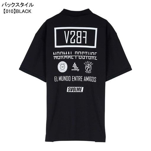 【ショップ限定エントリーでさらに+9倍】スボルメSVOLMEDRYボックスロゴポロシャツ1251-37500サッカーフットサルカジュアル半袖吸汗速乾メンズ
