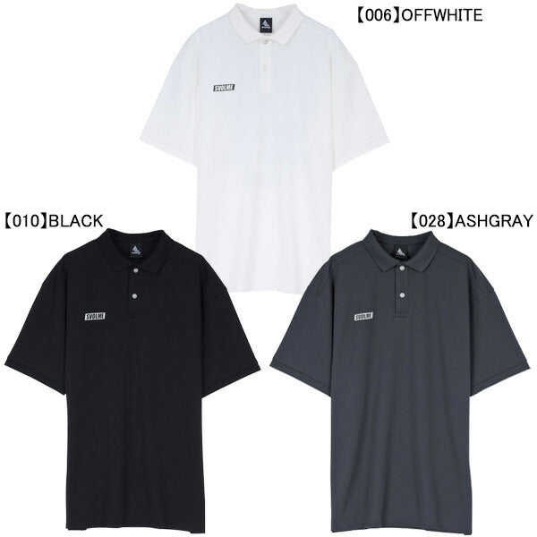 【ショップ限定エントリーでさらに+9倍】スボルメSVOLMEDRYボックスロゴポロシャツ1251-37500サッカーフットサルカジュアル半袖吸汗速乾メンズ