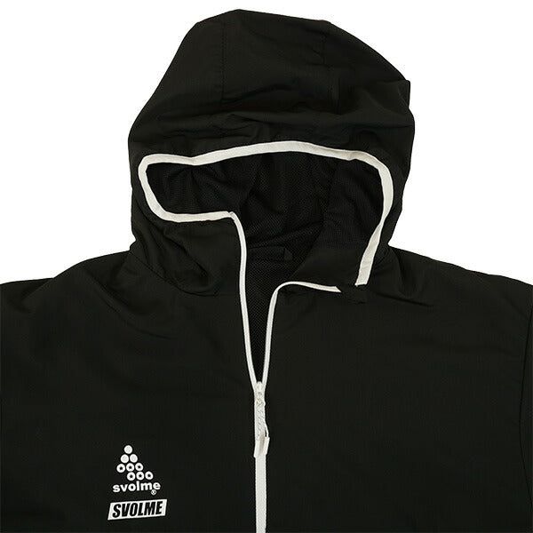 スボルメSVOLMEワークアウトフーディー1251-38601サッカーフットサルウインドブレーカージップパーカーフードメンズ