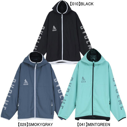 スボルメSVOLMEワークアウトフーディー1251-38601サッカーフットサルウインドブレーカージップパーカーフードメンズ