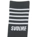 【ショップ限定エントリーでさらに+9倍】スボルメSVOLMEボーダーパワーグリップミドルソックス1251-40622サッカーフットサルストッキング滑り止め付き