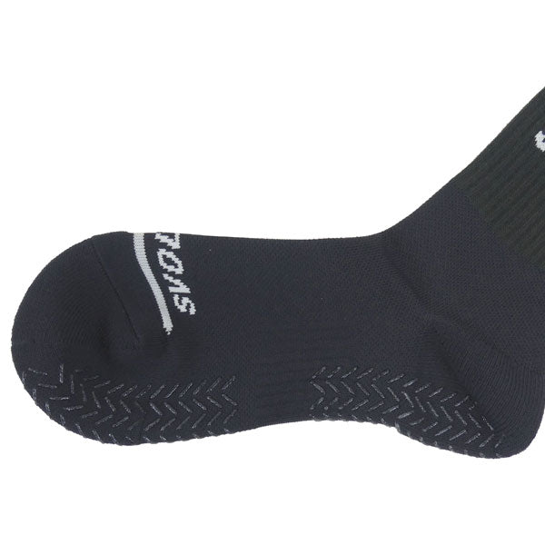 【ショップ限定エントリーでさらに+9倍】スボルメSVOLMEボーダーパワーグリップミドルソックス1251-40622サッカーフットサルストッキング滑り止め付き