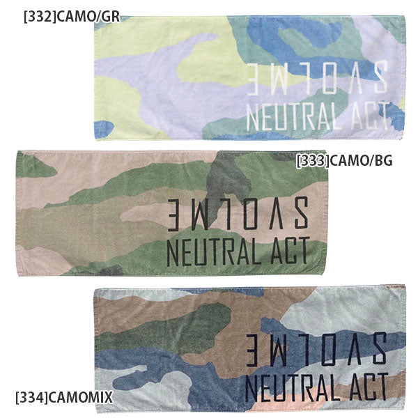 【ショップ限定エントリーでさらに+9倍】【ネコポス送料無料】スボルメsvolmeカモ柄フェイスタオル1251-43029サッカーフットサルスポーツタオル34×84