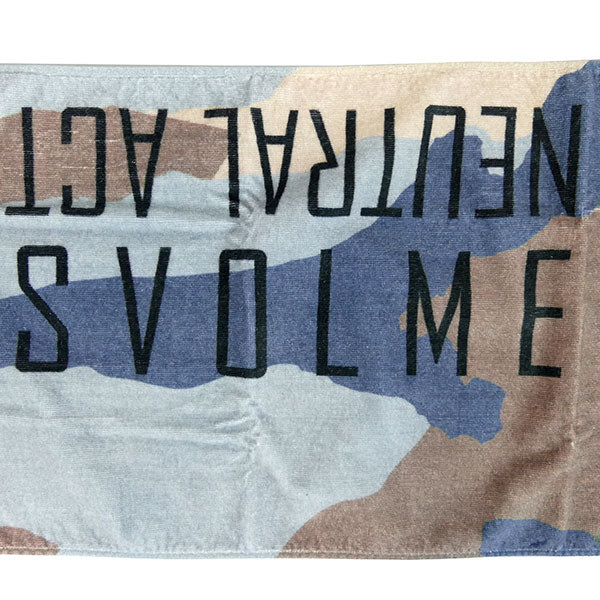 【ショップ限定エントリーでさらに+9倍】【ネコポス送料無料】スボルメsvolmeカモ柄フェイスタオル1251-43029サッカーフットサルスポーツタオル34×84