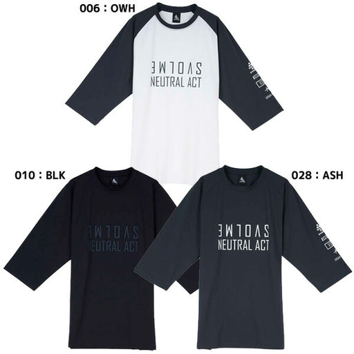 【ショップ限定エントリーでさらに+9倍】【ネコポス送料無料】スボルメSVOLMETシャツランニングTシャツDRYストレッチミラーロゴ七分シャツ25SSフットサルサッカー125137300