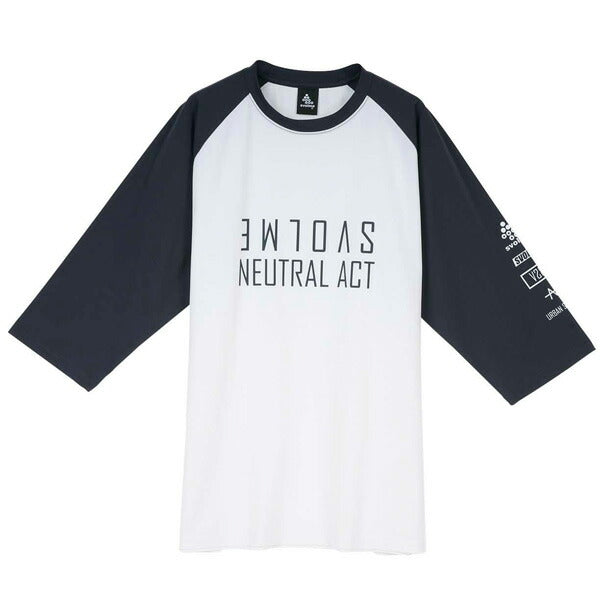 【ショップ限定エントリーでさらに+9倍】【ネコポス送料無料】スボルメSVOLMETシャツランニングTシャツDRYストレッチミラーロゴ七分シャツ25SSフットサルサッカー125137300