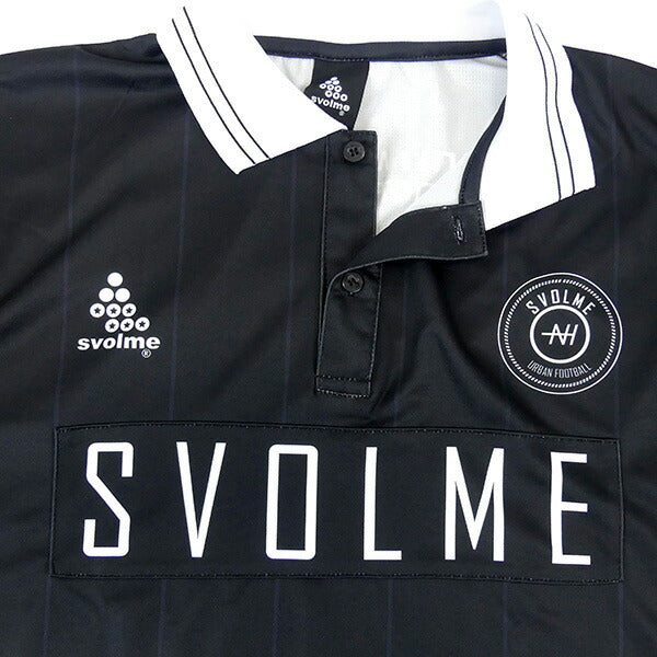 【ショップ限定エントリーでさらに+9倍】スボルメSVOLME冷感FBシャツ1252-42300サッカーフットサルカジュアルオーバーサイズポロシャツ半袖ボタンメンズ
