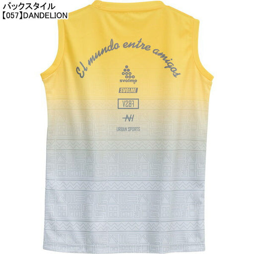 【ショップ限定エントリーでさらに+9倍】【ネコポス送料無料】スボルメSVOLMEジュニアJr冷感ノースリシャツ1252-43500サッカーフットサルインナースリーブレス練習着子供用