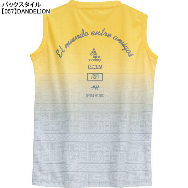 【ショップ限定エントリーでさらに+9倍】【ネコポス送料無料】スボルメSVOLMEジュニアJr冷感ノースリシャツ1252-43500サッカーフットサルインナースリーブレス練習着子供用