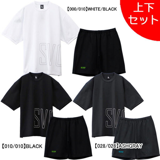 【上下セット】スボルメSVOLMEスクラムテックBIGロゴワイドTシャツショーツ1252-44700-44902サッカーフットサルカジュアル半袖ハーフパンツメンズ