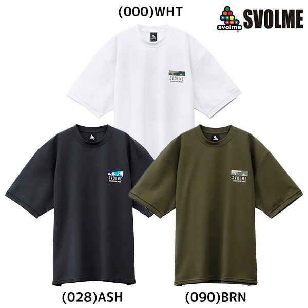 【ショップ限定エントリーでさらに+9倍】【ネコポス送料無料】SVOLMEスボルメスクラムテックCAMOワイドメンズTシャツ半袖トップス125244800