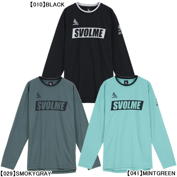 スボルメSVOLMEFBロゴ起毛ロングTRトップSDG1253-45600サッカーフットサルプラクティスシャツ長袖メンズ