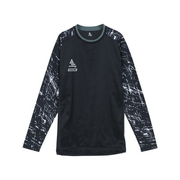 スボルメSVOLME起毛あったかのびのび防風TRトップ1253-47100サッカーフットサルトレーニングトップ防寒メンズ