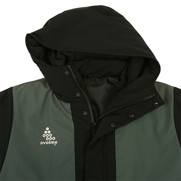 スボルメSVOLME発熱中綿ハーフコート1253-47304サッカーフットサル防寒移動観戦メンズ