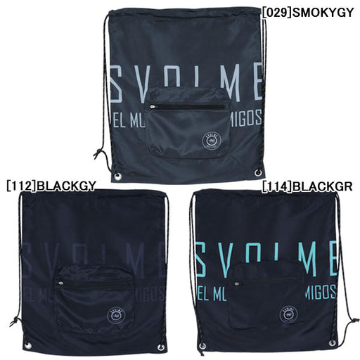 【ネコポス対応可】スボルメSVOLMEロゴジムサック1253-49629サッカーフットサルナップザックポケット付き