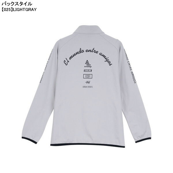 スボルメSVOLMEJr起毛あったかのびのびハーフジップ1253-50401サッカーフットサルトレーニングトップ練習着子供用