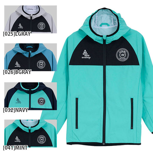 スボルメSVOLMEジュニアピステ裏メッシュジップフーディー1253-50601サッカーフットサルウインドブレーカー防風子供用