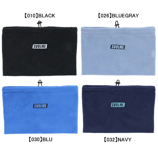 【ネコポス送料無料】スボルメSVOLMEジュニアJrシンプルネックウォーマー1253-51129サッカーフットサル防寒ヘアバンドビーニー子供用