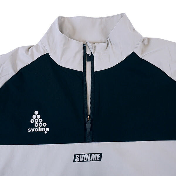 スボルメSVOLMEハーフジップピステトップ1253-51701サッカーフットサルトレーニングトップ練習着メンズ