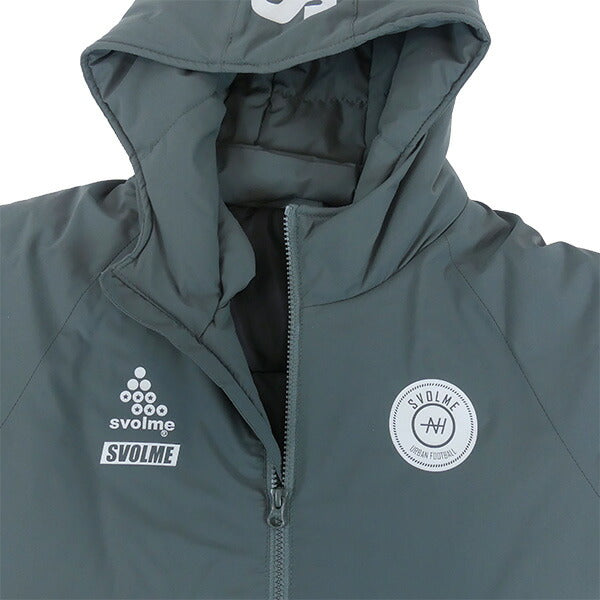 スボルメSVOLMEジュニアJr発熱中綿ハーフコート1253-51804サッカーフットサル防寒子供用