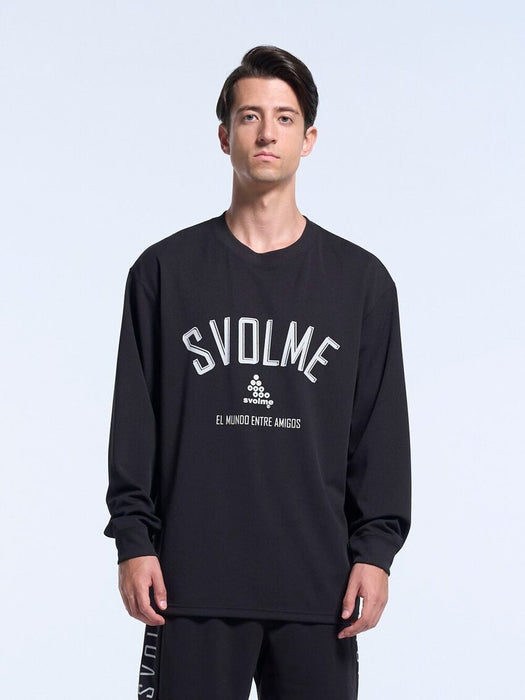 スボルメSVOLMEメンズレディースURBSロゴロングプラTSDGロングプラTロングTシャツ長袖125346300