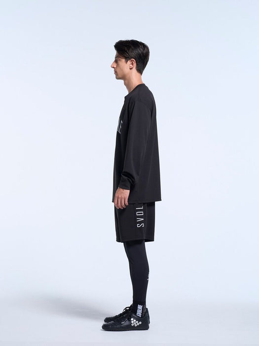 スボルメSVOLMEメンズレディースURBSロゴロングプラTSDGロングプラTロングTシャツ長袖125346300