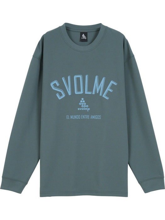 スボルメSVOLMEメンズレディースURBSロゴロングプラTSDGロングプラTロングTシャツ長袖125346300