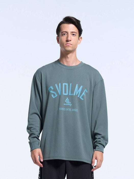 スボルメSVOLMEメンズレディースURBSロゴロングプラTSDGロングプラTロングTシャツ長袖125346300