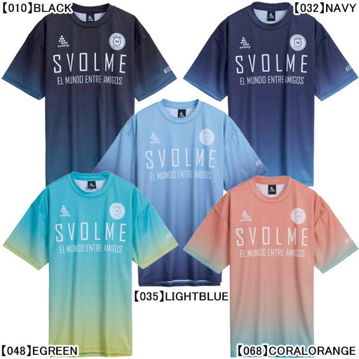 【ネコポス送料無料】スボルメSVOLMEグラデTRトップ1261-53800サッカーフットサルプラクティスシャツ半袖練習着メンズ