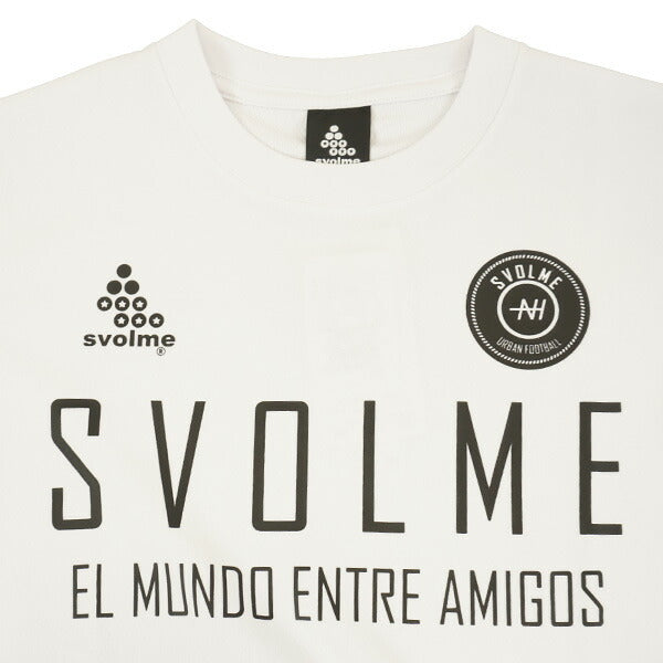 【ネコポス送料無料】スボルメSVOLMEJrロゴプラT1261-56900サッカーフットサルプラシャツ練習着半袖子供用