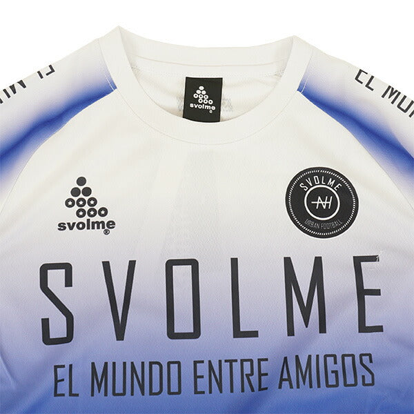 【ネコポス送料無料】スボルメSVOLMEジュニアJrグラデTRトップ1261-57200サッカーフットサルプラクティスシャツ半袖練習着子供用