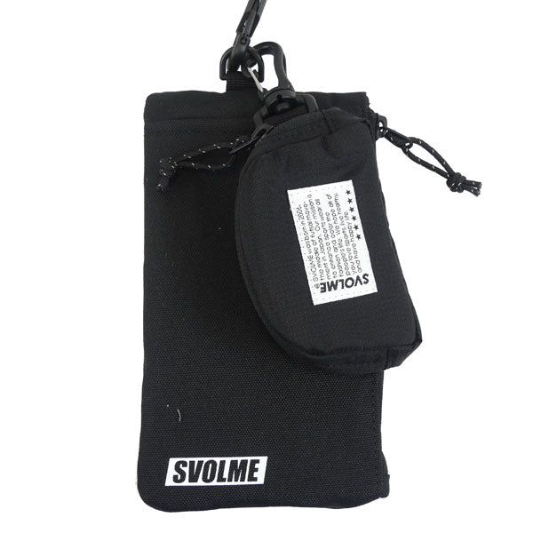 【ネコポス送料無料】スボルメSVOLME2連ネックポーチ1261-59020サッカーフットサル首掛けポーチ小物入れ