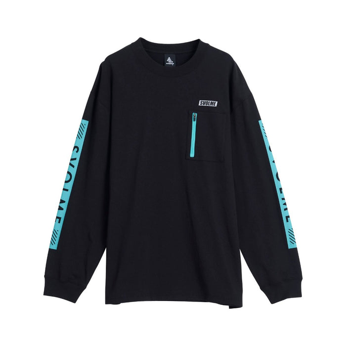 スボルメSVOLMEメンズレディースDRYポケットロングTシャツ長袖126156410