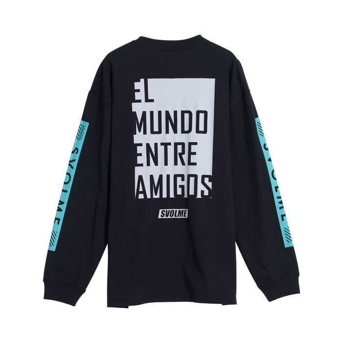 スボルメSVOLMEメンズレディースDRYポケットロングTシャツ長袖126156410