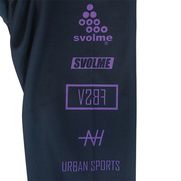 【ネコポス送料無料】スボルメSVOLME昇華ストライプワイドロングTRトップ1263-63000サッカーフットサルプラクティスシャツ長袖練習着メンズ