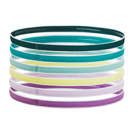 【ショップ限定エントリーでさらに+9倍】【ネコポス選択可】アンダーアーマーUNDERARMOURヘアバンドUAミニヘッドバンド6本セットトレーニングランニングジョギング1286016-449