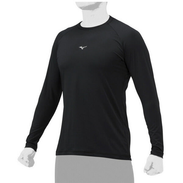 【ショップ限定エントリーでさらに+9倍】野球アンダーシャツローネック長袖ミズノMIZUNO吸汗速乾ストレッチ12JAAP10練習着洗い替え2枚セットお買い得セット