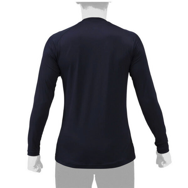 【ネコポス送料無料】野球アンダーシャツローネック長袖ミズノMIZUNO吸汗速乾ストレッチ12JAAP10